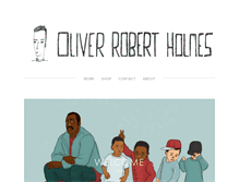 Tablet Screenshot of oliverrobertholmes.com